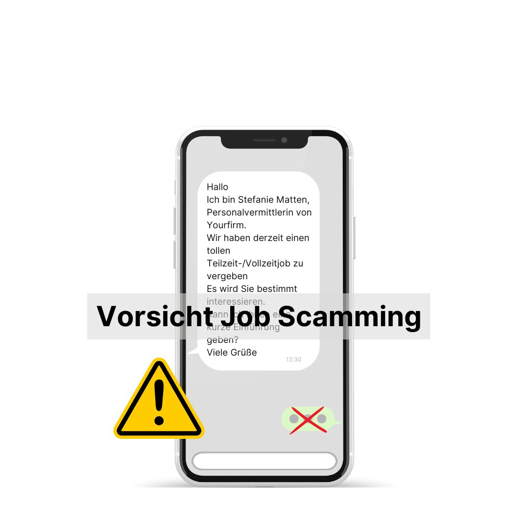 Vorsicht falsche Jobangebote: Cyberkriminelle täuschen vor, von echten Jobbörsen zu stammen. © Yourfirm GmbH & Co. KG