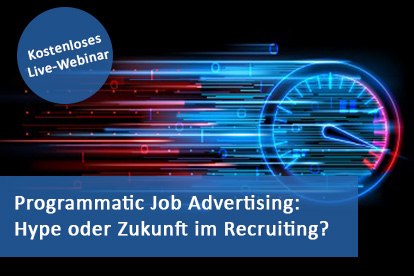 Programmatic Job Advertising Programmatic Job Advertising