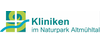 Das Logo von Kliniken im Naturpark Altmühltal