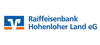 Das Logo von Raiffeisenbank Hohenloher Land eG