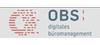 Das Logo von OBS digitales Büromanagement GmbH