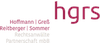 Das Logo von hgrs Hoffmann Greß Reitberger Sommer Rechtsanwälte Partnerschaft mbB