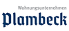 Das Logo von Wohnungsunternehmen Plambeck