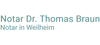 Das Logo von Notar Dr. Thomas Braun